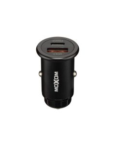 Автомобільний зарядний пристрій Moxom MX-VC11 PD+QC3.0/20W Чорний (Black)