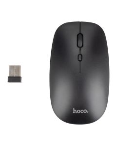 Мышь беспроводная Hoco Art dual-mode GM15 Чёрная (Black)