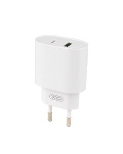 Зарядное устройство XO L81A PD20w+QC18W 1USB+Type-C Белый (White)