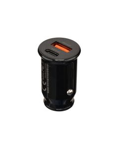 Автомобільний зарядний пристрій Remax RCC-231 1USB 30W + PD30W Чорний (Black)