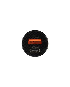 Автомобільний зарядний пристрій Remax RCC-231 1USB 30W + PD30W Чорний (Black)