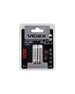 Акумуляторна батарейка AAA/LR03 Videx 1100 mAh 1шт
