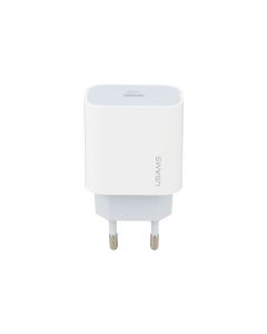 Зарядний пристрій Usams US-CC118 PD 20W USB-C Чорний (Black)