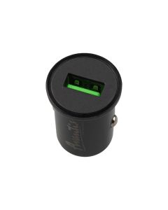Автомобільний зарядний пристрій Avantis A915 QC 3.0 18W 3A + кабель Micro-USB Чорний (Black)