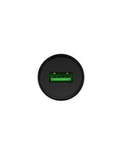 Автомобильное зарядное устройство Avantis A915 QC 3.0 18W 3A + кабель Lightning Черный (Black)