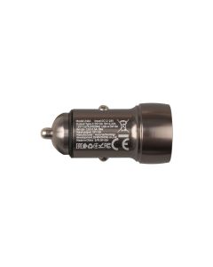 Автомобільний зарядний пристрій Hoco Z46A PD20W + QC3.0 Чорний (Black)