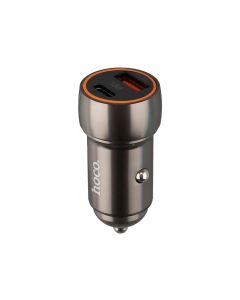 Автомобільний зарядний пристрій Hoco Z46A PD20W + QC3.0 Чорний (Black)