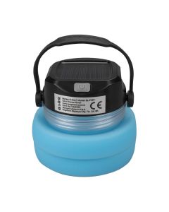 Ліхтарик S-link SL-F187 3 SMD LED 1200mAh Rechargeable Solar Panel Чорний Синій (Black Blue)