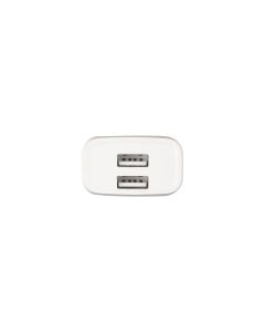 Зарядний пристрій XO L57 2USB 2.4A Білий (White)