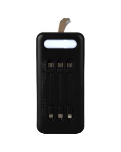 PowerBank 80000 mAh PowerWay TX80 LCD Чорний (Black)