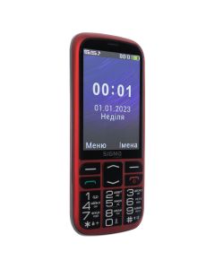 Мобільний телефон Sigma mobile Comfort 50 Optima Red