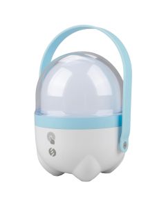 Фонарик S-link SL-3658 с сенсорным включением и LED-подсветкой 2400 мАч Бело-голубой (Белый Синий)