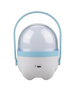 Фонарик S-link SL-3658 с сенсорным включением и LED-подсветкой 2400 мАч Бело-голубой (Белый Синий)