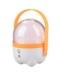 Ліхтарик S-link SL-3658 Touch On Off LED 2400mAh Білий Помаранчевий (White Orange)