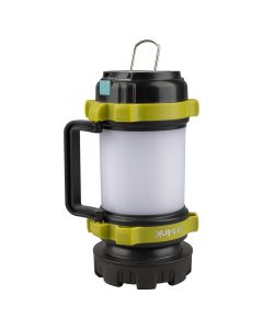 Фонарик S-link SL-F261 5W LED + 40 SMD + 20 красных LED 3000mAh USB + Powerbank Черный Зеленый (Black Green)