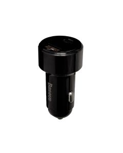 Автомобільний зарядний пристрій Baseus Magic Series PPS Smart USB Type-C PD + QC 45W Чорний (Black)