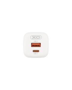 Зарядний пристрій XO L96 PD 30W (USB + USB-C) Білий (White)