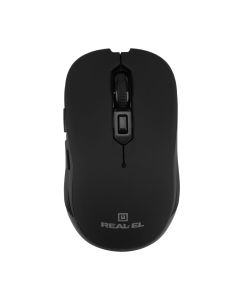 Миша Real-EL RM-330 Беспроводная Черная (Black)