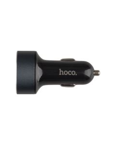 Автомобильное зарядное устройство Hoco Z26 LCD 2USB 2.1A Черный (Black)