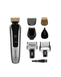 Машинка для стрижки набір Sencor SHP 7201SL Чорна Срібна (Black Silver)