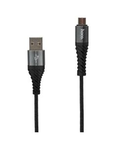 USB-кабель Hoco X38 Cool Micro USB Черный (Black)