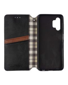 Чехол кейс для Samsung A13 GETMAN Cubic Черный (Black)