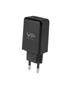 Зарядное устройство Veron VR-C13 1USB 3A 18A Черное (Black)