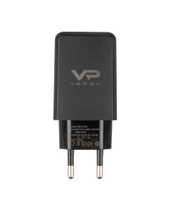 Зарядное устройство Veron VR-C13 1USB 3A 18A Черное (Black)