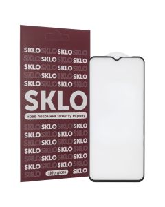 Защитное стекло для TECNO Spark 8C/GO 2022 SKLO 3D Черное (Black)