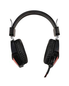 Наушники накладные Defender Ridley Черные Красные (Black Red)