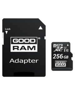 Карта пам'яті MicroSD Goodram 256Gb M1AA Class 10 +адаптер