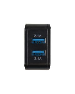 Зарядний пристрій Gelius Ultra Prime GU-HC02 2USB 2.1A + кабель Micro-USB Чорний (Black)