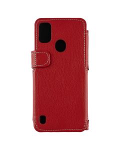 Чехол кейс для ZTE Blade A51 Status Case Магнит Красный (Red)