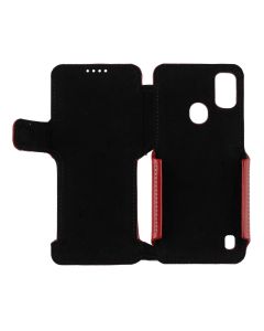 Чехол кейс для ZTE Blade A51 Status Case Магнит Красный (Red)