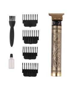 Машинка для стрижки акумуляторна YM-001 Золота (Gold)