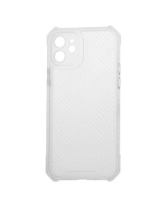 Чохол накладка для iPhone 12 TPU Ease Carbon Біла (White)