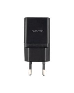 Зарядное устройство Borofone BA19A 1USB/1A Черное (Black)
