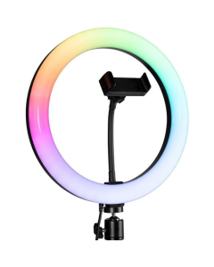 Кільцева світлодіодна лампа LED Gelius Pro Blogger Set Life Hack GP-BS003 Чорна (Black)
