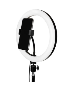 Кільцева світлодіодна лампа LED Gelius Pro Blogger Set Life Hack GP-BS003 Чорна (Black)