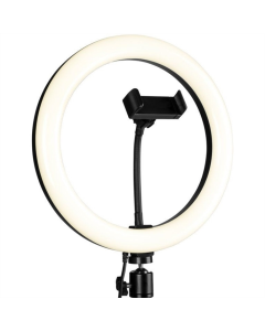 Кільцева світлодіодна лампа LED Gelius Pro Blogger Set Life Hack GP-BS003 Чорна (Black)
