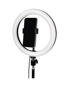 Кільцева світлодіодна лампа LED Gelius Pro Blogger Set Life Hack GP-BS003 Чорна (Black)