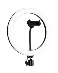 Кільцева світлодіодна лампа LED Gelius Pro Blogger Set Life Hack GP-BS003 Чорна (Black)