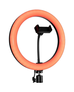 Кільцева світлодіодна лампа LED Gelius Pro Blogger Set Life Hack GP-BS003 Чорна (Black)