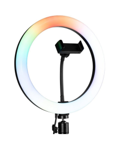 Кільцева світлодіодна лампа LED Gelius Pro Blogger Set Life Hack GP-BS003 Чорна (Black)