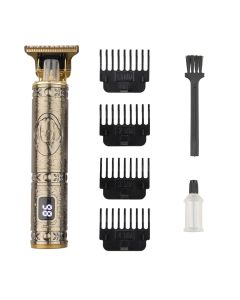 Машинка для стрижки акумуляторна Shuke SK-8017 Золота (Gold)