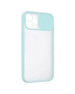 Чохол накладка для iPhone 12 Pro Protect Camera Бірюзова (Turquoise)