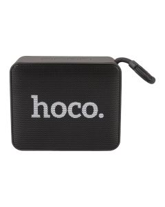 Bluetooth колонка Hoco BS51 Gold brick sports Чорна (Black)
