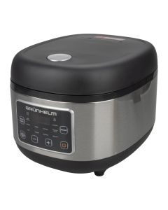 Мультиварка Grunhelm MC-35B Чорна Срібна (Black Silver)
