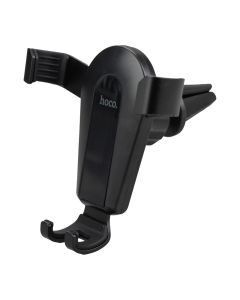 Держатель для автомобиля Hoco CA92 Gold shield air Черный (Black)