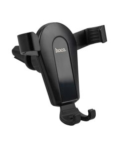 Держатель для автомобиля Hoco CA92 Gold shield air Черный (Black)